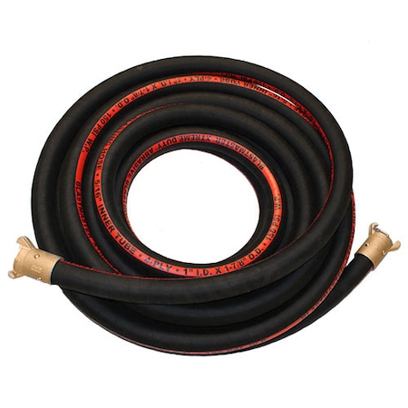 Marco 1-1/4" ID Brass Coupled Blastmaster Xtreme-Duty Blasting Hose - 50' 10BH114XBC